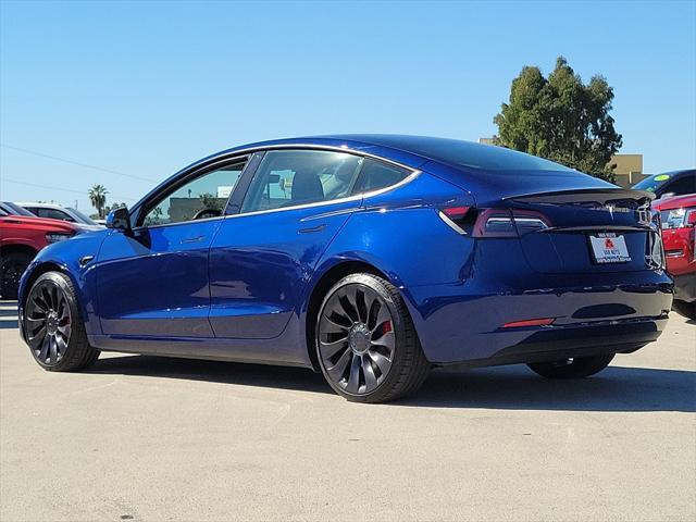 used 2023 Tesla Model 3 car, priced at $36,000