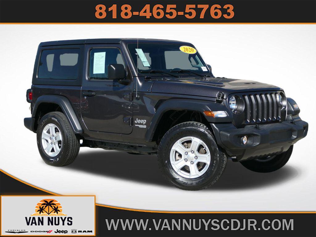 used 2020 Jeep Wrangler car, priced at $25,500