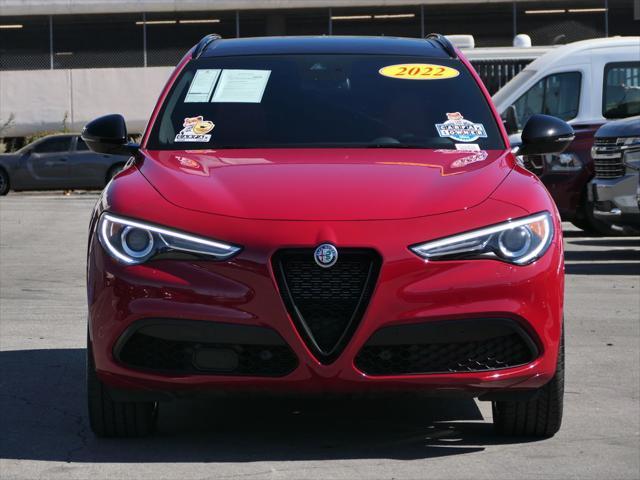 used 2022 Alfa Romeo Stelvio car, priced at $30,000