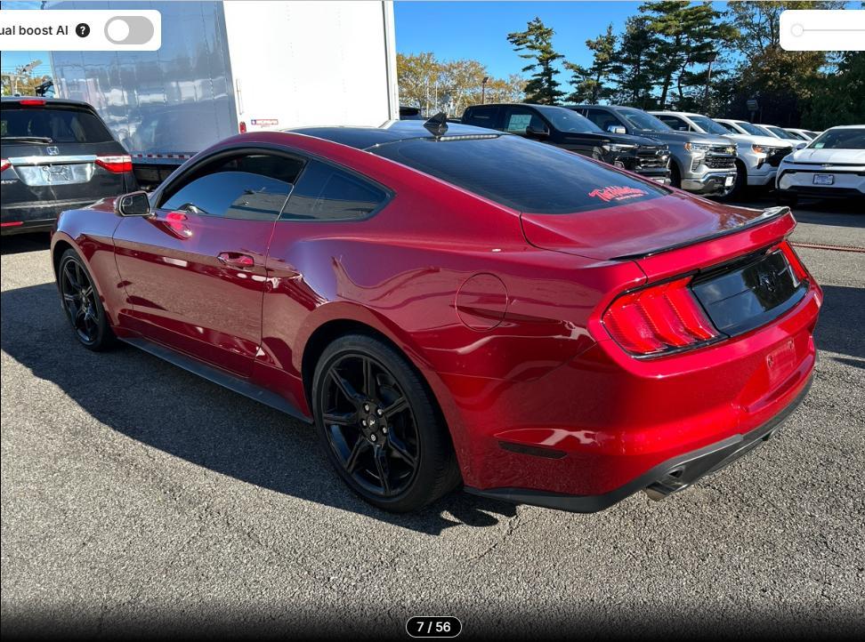 used 2020 Ford Mustang car, priced at $22,000