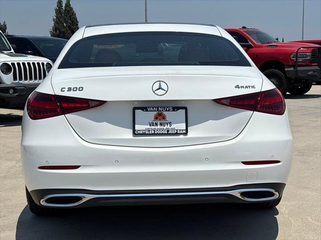 used 2025 Mercedes-Benz C-Class car, priced at $46,500