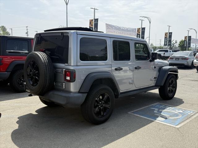 used 2021 Jeep Wrangler Unlimited car, priced at $30,000