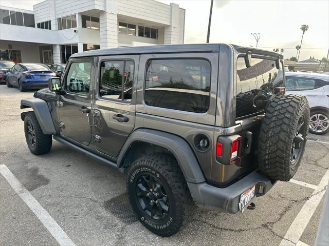 used 2021 Jeep Wrangler car, priced at $29,500