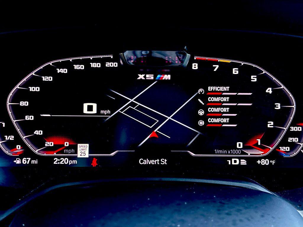 used 2023 BMW X5 M car, priced at $86,000