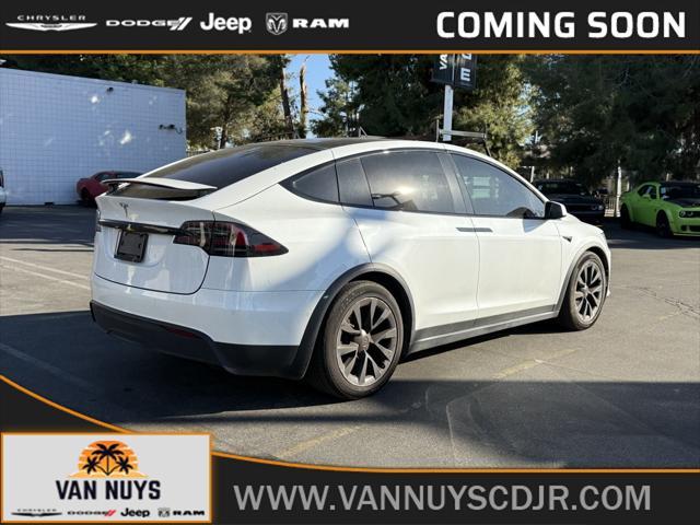 used 2023 Tesla Model X car, priced at $62,500