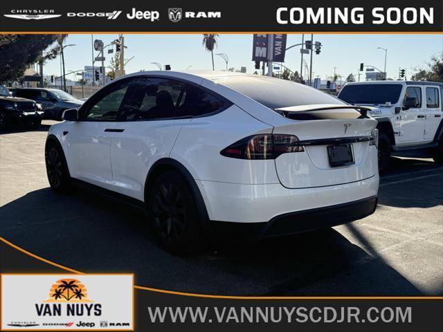 used 2023 Tesla Model X car, priced at $62,500