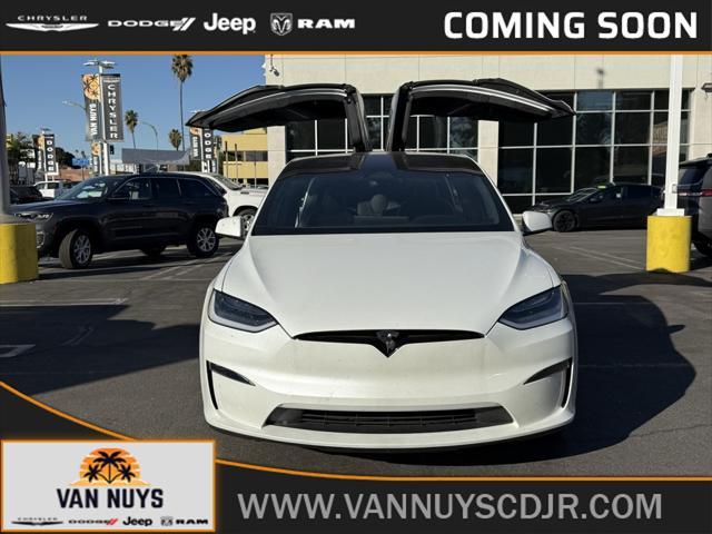 used 2023 Tesla Model X car, priced at $62,500