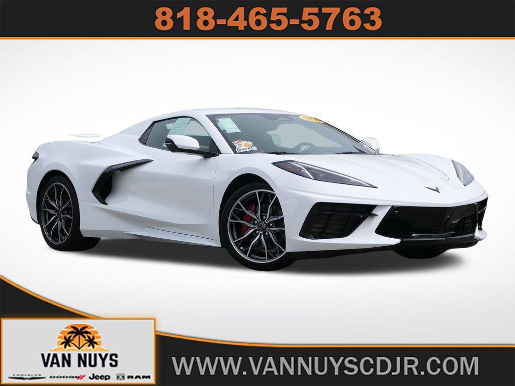 used 2024 Chevrolet Corvette car, priced at $77,000