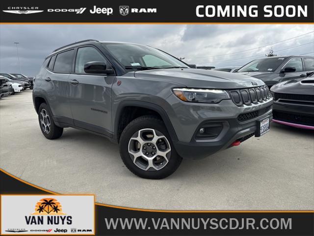 used 2022 Jeep Compass car, priced at $28,000