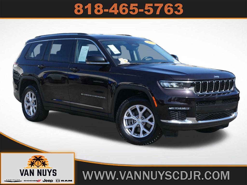used 2022 Jeep Grand Cherokee L car, priced at $28,500