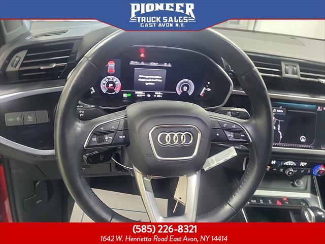 used 2020 Audi Q3 car, priced at $26,995