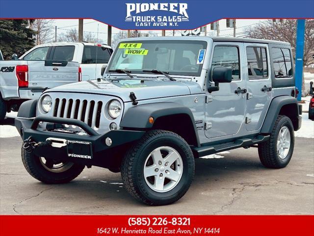 used 2016 Jeep Wrangler Unlimited car, priced at $17,995