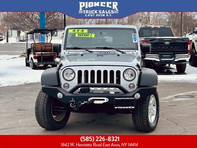 used 2016 Jeep Wrangler Unlimited car, priced at $17,995