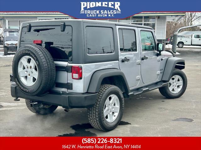 used 2016 Jeep Wrangler Unlimited car, priced at $17,995