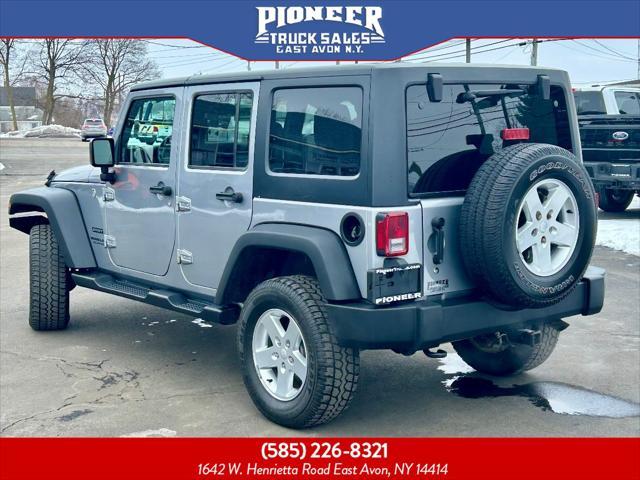 used 2016 Jeep Wrangler Unlimited car, priced at $17,995