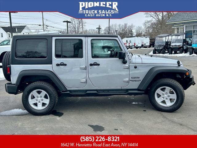 used 2016 Jeep Wrangler Unlimited car, priced at $17,995