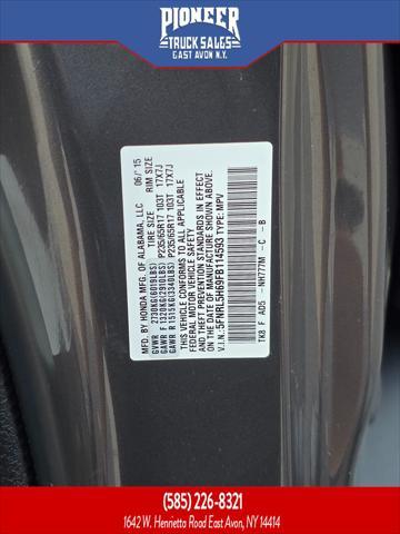 used 2015 Honda Odyssey car, priced at $15,995