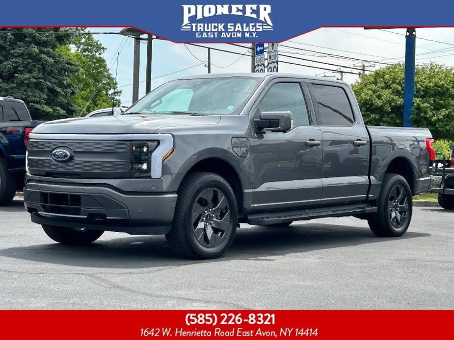 used 2023 Ford F-150 Lightning car, priced at $58,995