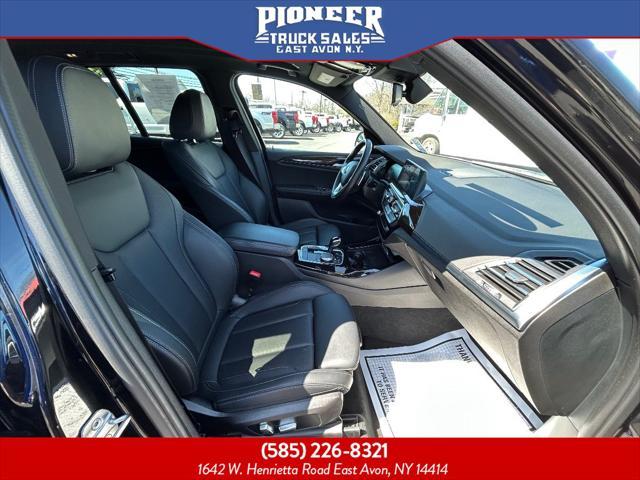 used 2023 BMW X3 car, priced at $34,995