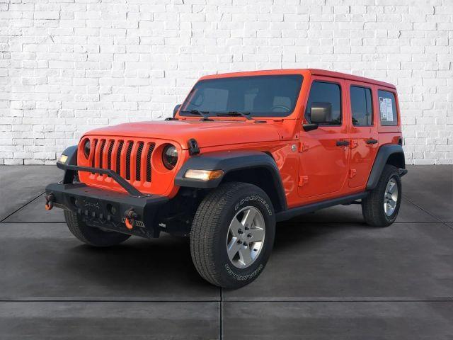 used 2019 Jeep Wrangler Unlimited car, priced at $23,787