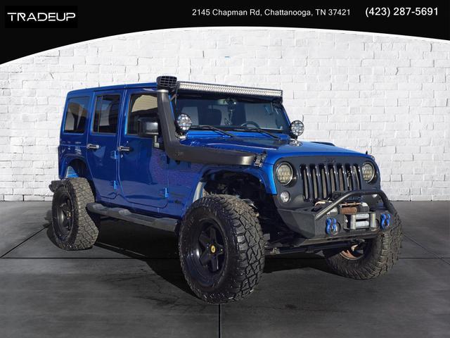 used 2014 Jeep Wrangler Unlimited car, priced at $19,788