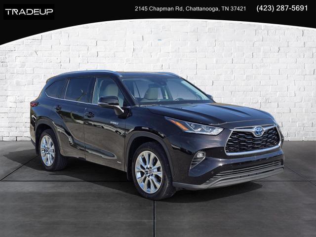 used 2021 Toyota Highlander Hybrid car, priced at $35,488