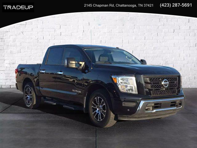 used 2021 Nissan Titan car, priced at $27,888