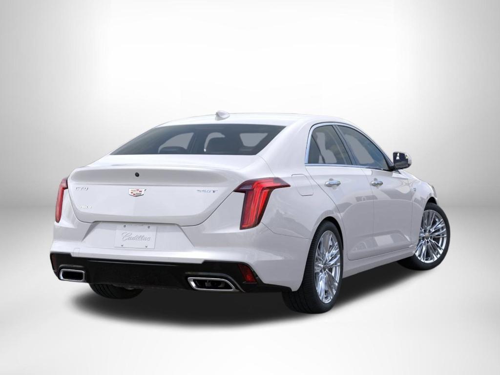 new 2025 Cadillac CT4 car, priced at $45,261