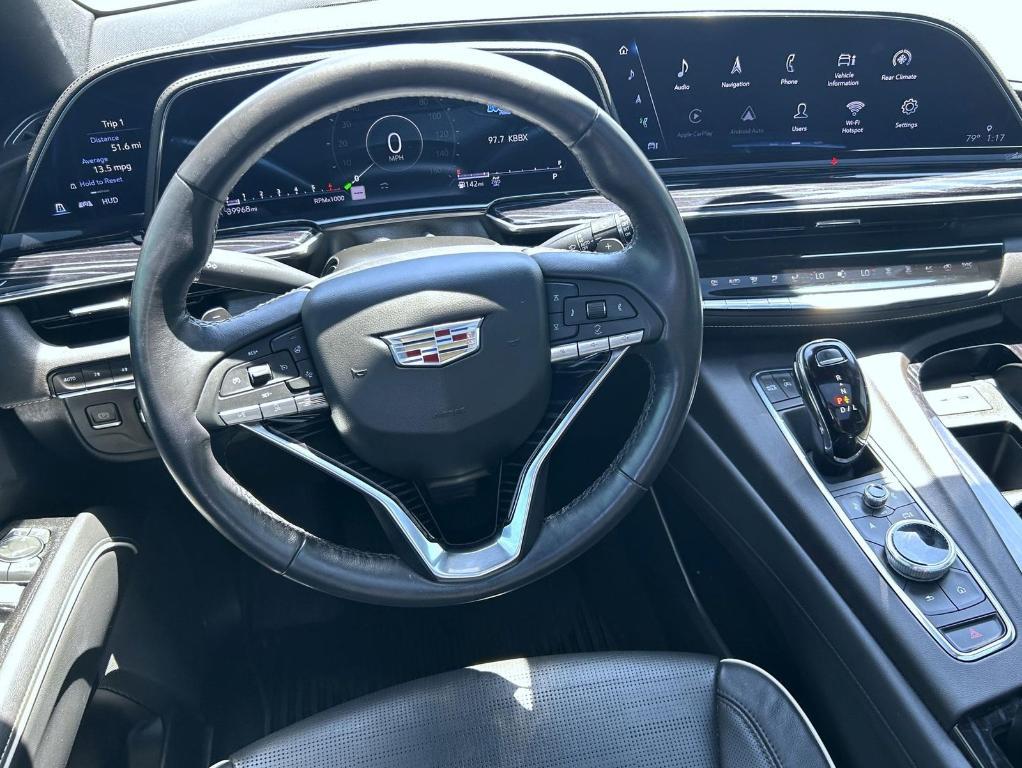 used 2022 Cadillac Escalade ESV car, priced at $69,550