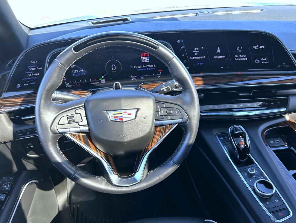 used 2024 Cadillac Escalade ESV car, priced at $80,330