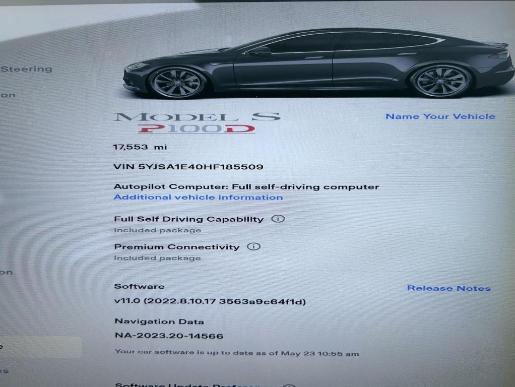 used 2017 Tesla Model S car, priced at $32,220