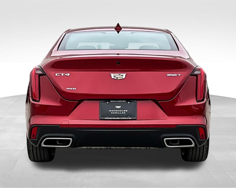 new 2025 Cadillac CT4 car, priced at $47,164