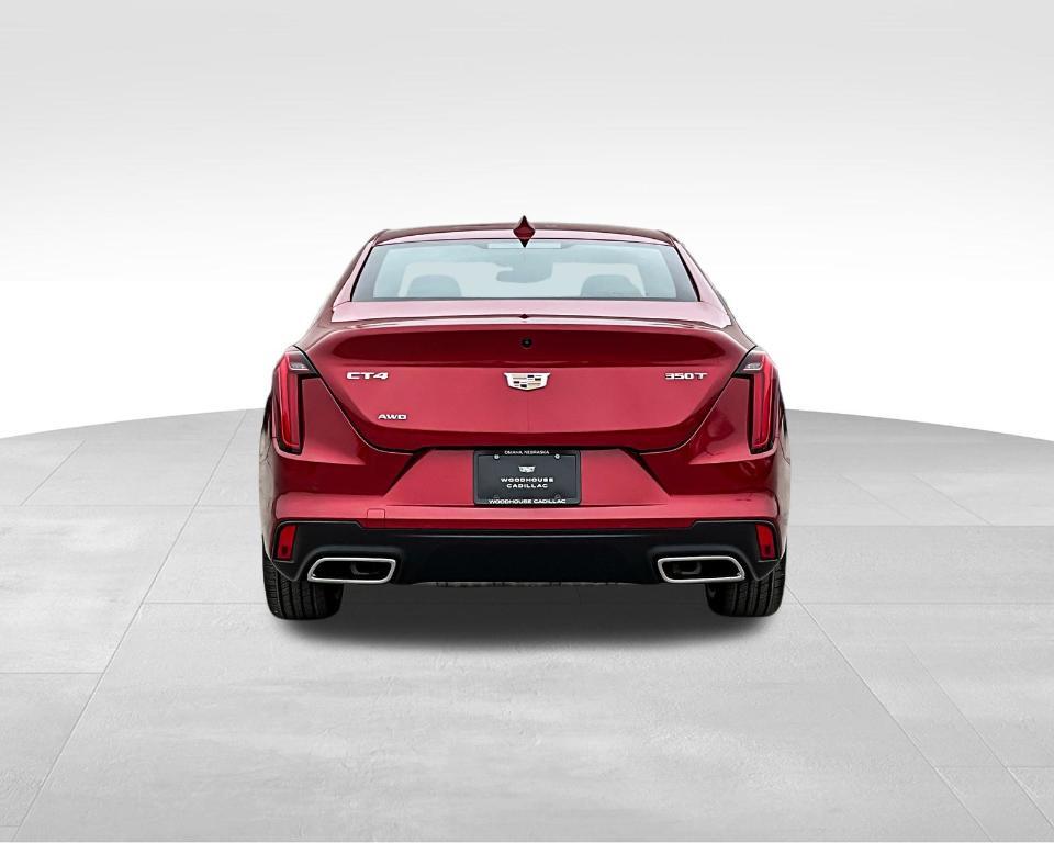 new 2025 Cadillac CT4 car, priced at $47,164