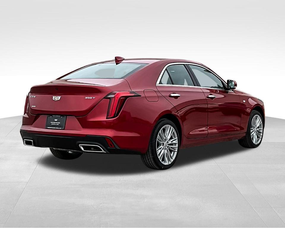 new 2025 Cadillac CT4 car, priced at $47,164
