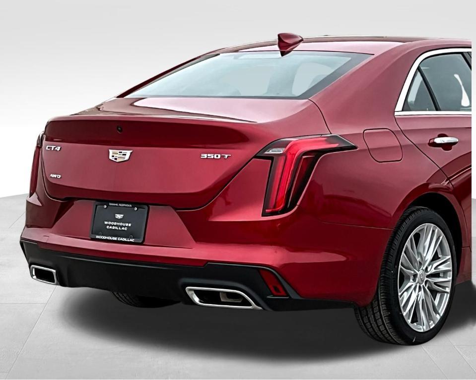 new 2025 Cadillac CT4 car, priced at $47,164
