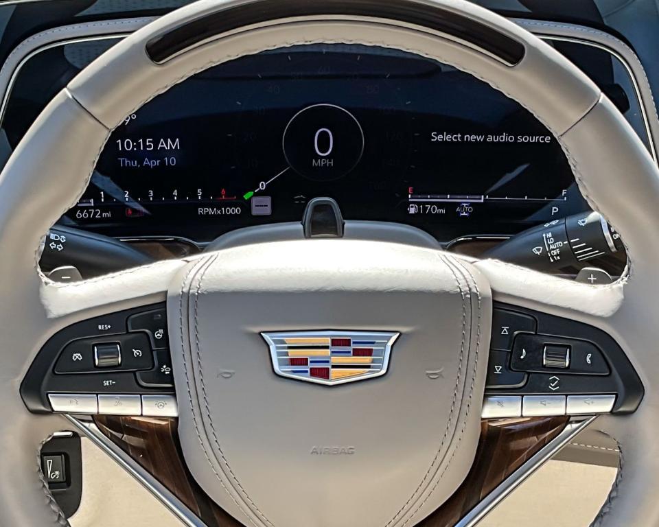 used 2024 Cadillac Escalade car, priced at $109,250