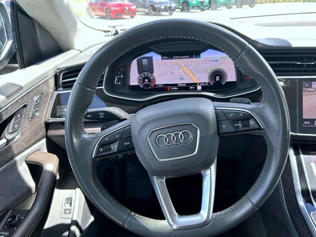used 2019 Audi Q8 car, priced at $27,550