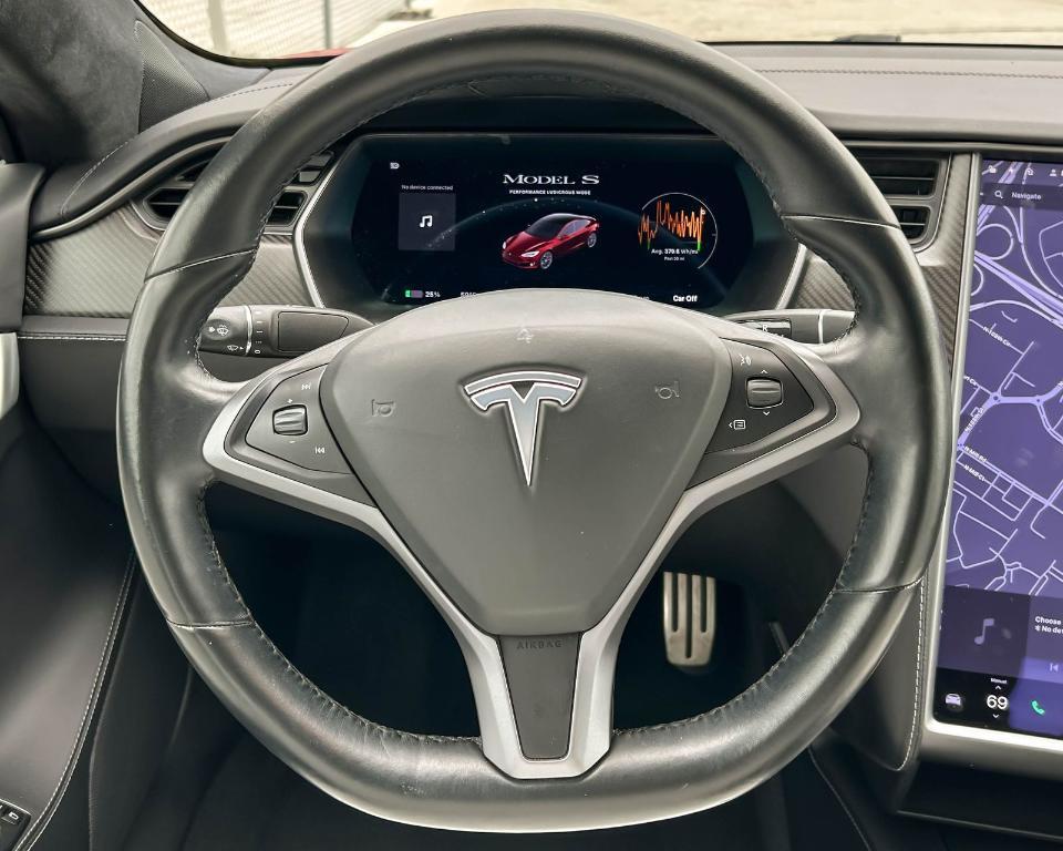 used 2021 Tesla Model S car, priced at $38,700