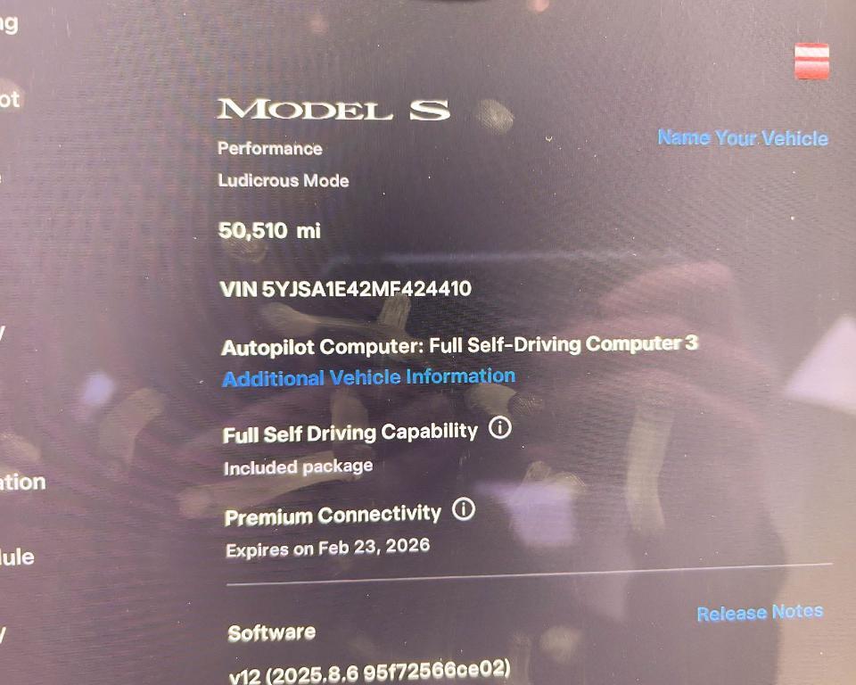 used 2021 Tesla Model S car, priced at $38,700