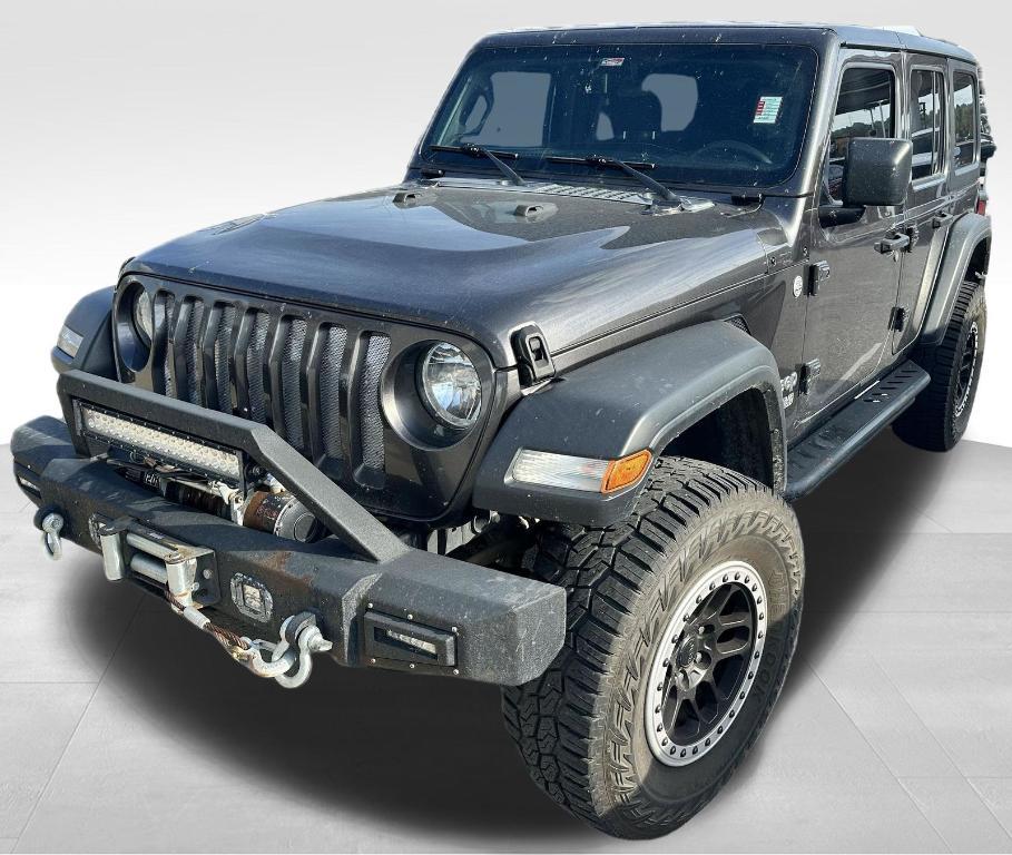 used 2020 Jeep Wrangler Unlimited car, priced at $24,660