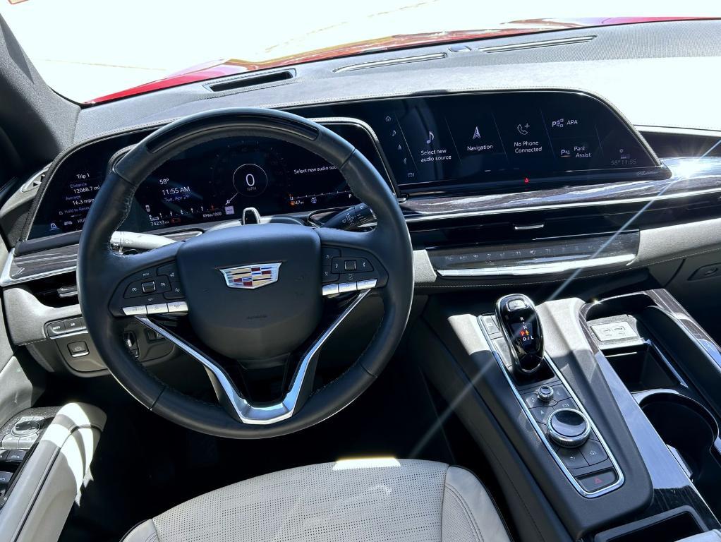 used 2022 Cadillac Escalade car, priced at $66,440