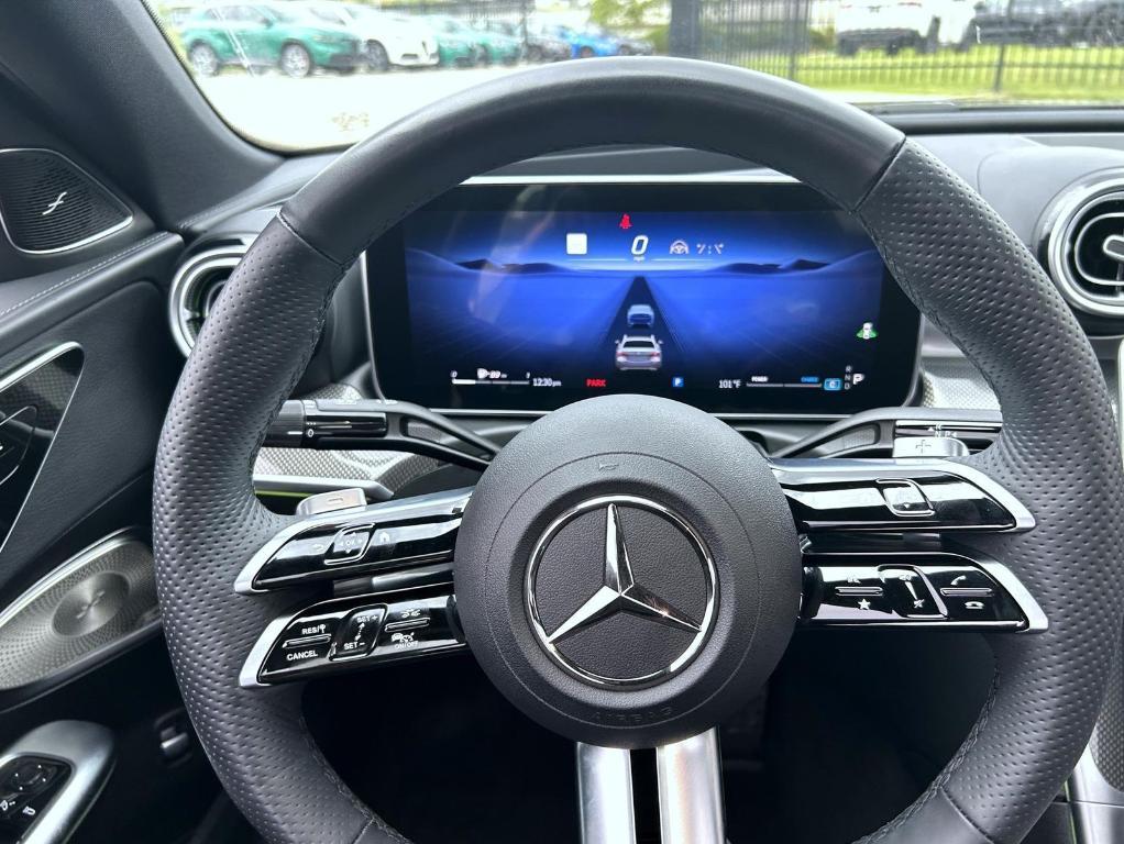 used 2023 Mercedes-Benz C-Class car, priced at $39,990