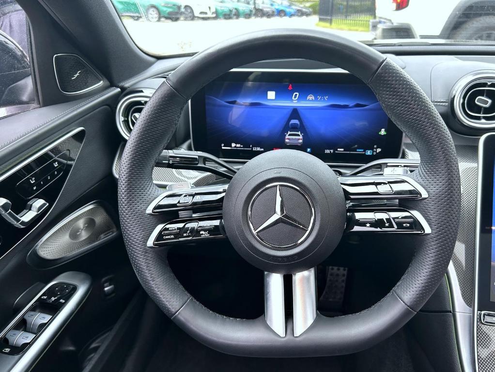 used 2023 Mercedes-Benz C-Class car, priced at $39,990