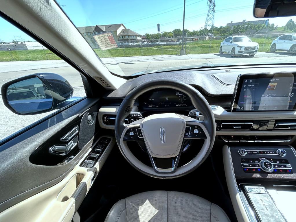 used 2020 Lincoln Aviator car, priced at $36,220