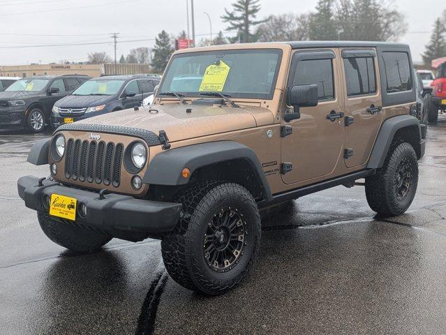 used 2015 Jeep Wrangler Unlimited car, priced at $22,495