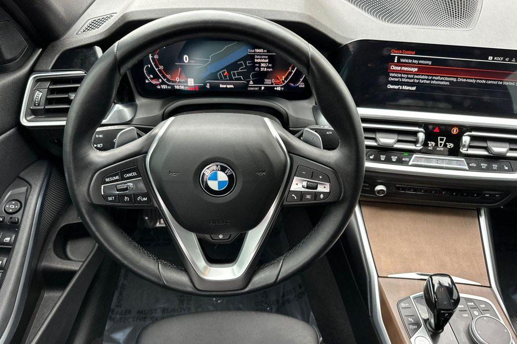 used 2021 BMW 330 car, priced at $28,921