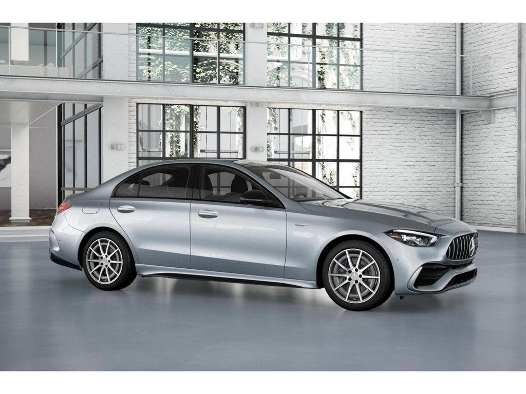 new 2025 Mercedes-Benz AMG C 43 car, priced at $67,770