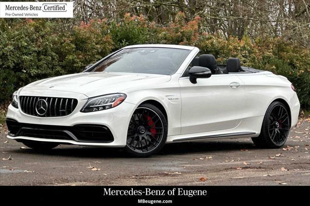 used 2021 Mercedes-Benz AMG C 63 car, priced at $67,995