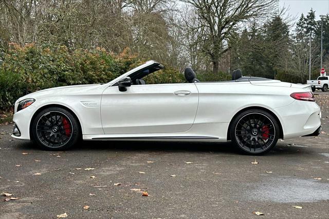 used 2021 Mercedes-Benz AMG C 63 car, priced at $67,995