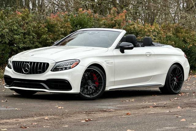 used 2021 Mercedes-Benz AMG C 63 car, priced at $67,995